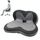Memory Foam Metal Cushion Sedia da ufficio Casa Seggiolino auto Cuscino, Dimensioni: con sacchetto di stoccaggio (grigio stellato)