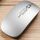 M103 1600 DPI 5 tasti Mouse wireless 2.4G Ricarica Ai Mouse intelligente per ufficio vocale, supporto 28 lingue (argento)
