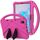 Custodia protettiva anti caduta per Galaxy Tab S6 T860 / T865 EVA con supporto (rosa rossa) Custodia protettiva anti caduta per Galaxy Tab S6 T860 / T865 EVA con supporto (rosa rossa)