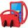 Per Huawei MediaPad M6 8.4 Guscio protettivo anti caduta piatto EVA con supporto (rosso) Per Huawei MediaPad M6 8.4 Guscio protettivo anti caduta piatto EVA con supporto (rosso)