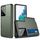 Custodia protettiva antiurto per Samsung Galaxy S21 Ultra / S30 con slot per scheda (verde militare) Custodia protettiva antiurto per Samsung Galaxy S21 Ultra / S30 con slot per scheda (verde militare)