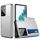 Custodia protettiva antiurto per Samsung Galaxy S21 Ultra / S30 con slot per scheda (bianca)