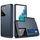 Custodia protettiva antiurto per Samsung Galaxy S21 Ultra / S30 Ultra con slot per scheda (blu scuro) Custodia protettiva antiurto per Samsung Galaxy S21 Ultra / S30 Ultra con slot per scheda (blu scuro)