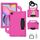 Per GALAXY TAB S6 Lite P610 / P615 serie Diamond Series EVA Anti-caduta Anti-caduta antiurto Antiurto Cassa con shell protettiva con supporto e cinturino (rosa rossa) Per GALAXY TAB S6 Lite P610 / P615 serie Diamond Series EVA Anti-caduta Anti-caduta antiurto Antiurto Cassa con shell protettiva con supporto e cinturino (rosa rossa)