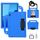 Per Huawei MediaPad T5 10.1 serie Diamond Series EVA Anti-caduta antiurto manica protettiva con shell protettiva con supporto e cinturino (blu) Per Huawei MediaPad T5 10.1 serie Diamond Series EVA Anti-caduta antiurto manica protettiva con shell protettiva con supporto e cinturino (blu)
