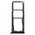 Vassoio scheda SIM + vassoio scheda SIM + vassoio scheda micro SD per Motorola One (P30 Play) XT1941 (nero) Vassoio scheda SIM + vassoio scheda SIM + vassoio scheda micro SD per Motorola One (P30 Play) XT1941 (nero)