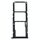Vassoio scheda SIM + vassoio scheda SIM + vassoio scheda micro SD per Motorola Moto E6 Play / XT2029 / XT2029-1 (nero) Vassoio scheda SIM + vassoio scheda SIM + vassoio scheda micro SD per Motorola Moto E6 Play / XT2029 / XT2029-1 (nero)