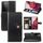 Per Samsung Galaxy S21 Ultra 5G Custodia per telefono con fibbia in pelle tinta unita retrò con cordino, cornice per foto, slot per scheda, portafoglio e funzione di supporto (nero) Per Samsung Galaxy S21 Ultra 5G Custodia per telefono con fibbia in pelle tinta unita retrò con cordino, cornice per foto, slot per scheda, portafoglio e funzione di supporto (nero)