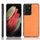 Per Samsung Galaxy S21 Ultra 5G antiurto con motivo a mucca da cucire per PC + custodia in PU + TPU (arancione) Per Samsung Galaxy S21 Ultra 5G antiurto con motivo a mucca da cucire per PC + custodia in PU + TPU (arancione)