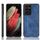 Per Samsung Galaxy S21 Ultra 5G antiurto con motivo a mucca da cucire per PC + custodia in PU + TPU (blu) Per Samsung Galaxy S21 Ultra 5G antiurto con motivo a mucca da cucire per PC + custodia in PU + TPU (blu)