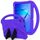 Per Huawei MediaPad T3 10 Guscio protettivo anti caduta piatto EVA con supporto (viola) Per Huawei MediaPad T3 10 Guscio protettivo anti caduta piatto EVA con supporto (viola)