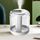 BF143 USB Mini Home Office Camera da letto Desktop Mist Maker Idratante con luce notturna Olio essenziale Diffusore di aromaterapia Umidificatore d'aria per fiori e frutta (bianco)