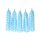 6 confezioni Nappe di carta a pois colorate Decorazione della stanza di compleanno Ghirlanda di nastri (TM-001 Punti blu)