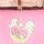 5 confezioni di oggetti decorativi per ciondoli in legno di Pasqua con atmosfera festiva (pollo cavo verde) 5 confezioni di oggetti decorativi per ciondoli in legno di Pasqua con atmosfera festiva (pollo cavo verde)