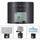 Suptig RSX-350 Testa panoramica a 360 gradi Stabilizzatore time-lapse motorizzato Adattatore per treppiede Supporto per giradischi per GoPro HERO9 / 8/7/6/5/5 Sessione / 4 Sessione / 4/3 + / 3/2/1 Altre action cam