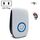 H12 2 PCS Repeller per mouse elettronico ad ultrasuoni Mini repeller per zanzare per uso domestico, Specifiche del prodotto: spina americana (bianca)