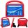 Per Lenovo Tab M10 Plus 10.3 Sparrow Style EVA Materiale Custodia antiurto per bambini (rosso) Per Lenovo Tab M10 Plus 10.3 Sparrow Style EVA Materiale Custodia antiurto per bambini (rosso)