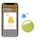HYC-S9 2 PCS Round Bluetooth Object Finder Localizzatore di localizzazione del telefono cellulare Allarme bidirezionale anti-smarrimento (verde) HYC-S9 2 PCS Round Bluetooth Object Finder Localizzatore di localizzazione del telefono cellulare Allarme bidirezionale anti-smarrimento (verde)
