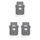 3 accessori per robot spazzanti per Irobot S9 S9 + (sacchetto per la polvere) 3 accessori per robot spazzanti per Irobot S9 S9 + (sacchetto per la polvere)