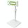 Staffa per telefono cellulare per tablet da tavolo con regolazione telescopica live frame, specifica: piastra piatta K05 (bianco verde) Staffa per telefono cellulare per tablet da tavolo con regolazione telescopica live frame, specifica: piastra piatta K05 (bianco verde)