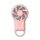 Handheld Pocket Mini Small Fan Portable Charging Outdoor USB Fan With 7 Color Light(Pink) Handheld Pocket Mini Small Fan Portable Charging Outdoor USB Fan With 7 Color Light(Pink)