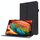 Per Lenovo Tab Tab P11 PU in pelle PU a due pieghe staffa in stile Anti caduta copertura protettiva con supporto biglietto da visita (nero) Per Lenovo Tab Tab P11 PU in pelle PU a due pieghe staffa in stile Anti caduta copertura protettiva con supporto biglietto da visita (nero)