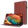 Per Lenovo Tab P11 PU PU in pelle PU a due folli staffa in stile Anti caduta copertura protettiva con porta biglietti da visita (marrone) Per Lenovo Tab P11 PU PU in pelle PU a due folli staffa in stile Anti caduta copertura protettiva con porta biglietti da visita (marrone)