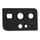 Copriobiettivo per fotocamera Samsung Galaxy S21 Ultra 5G (nero)