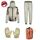 Camping Adventure Anti-Mosquito Bite Suit Estate Pesca all'aperto Pesca traspirante Mesh Anti-Mosquito Tuta, Specifica: Set completo a tre pezzi (S / M)