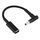PD 100W 18.5-20V 4.0 x 1,35mm a gomito a gomito a USB-C / tipo-c cavo a treccia in nylon in nylon PD 100W 18.5-20V 4.0 x 1,35mm a gomito a gomito a USB-C / tipo-c cavo a treccia in nylon in nylon