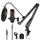 Puluz Condenser Microfono Studio trasmessa kit per microfoni canti professionisti con braccio a forbice sospensione e montaggio sugli shock metallici e scheda audio USB (Black) Puluz Condenser Microfono Studio trasmessa kit per microfoni canti professionisti con braccio a forbice sospensione e montaggio sugli shock metallici e scheda audio USB (Black)