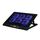 Radiatore per laptop NUOXI M8 Regolazione multi-angolo Six Fan Touch Screen Bracket Bracket (nero)