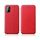 Per Samsung Galaxy S21 Ultra 5G Custodia in pelle magnetica texture retrò con slot e supporto per carte (rosso) Per Samsung Galaxy S21 Ultra 5G Custodia in pelle magnetica texture retrò con slot e supporto per carte (rosso)