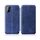Per Samsung Galaxy S21 Custodia in pelle magnetica di trama retrò ultra 5g con slot e supporto per carte (blu)