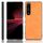 Per Sony Xperia 1 III antiurto antiurto modello di mucca per cucire PC + custodia PU + TPU (arancione) Per Sony Xperia 1 III antiurto antiurto modello di mucca per cucire PC + custodia PU + TPU (arancione)
