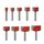 9 IN1 6 Maniglia Bottom Cleaching Knife Lavorazione del legno Schericoltura Fresatura Cutter Utensile per incisione CNC 9 IN1 6 Maniglia Bottom Cleaching Knife Lavorazione del legno Schericoltura Fresatura Cutter Utensile per incisione CNC