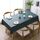140x140cm Colore solido PVC impermeabile a prova di olio impermeabile e bovatta a prova di olio (verde scuro)