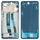 Cornice anteriore originale con cornice LCD Piastra per Xiaomi Mi 11 Lite 4G M2101K9AG (blu)