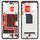Per OnePlus 9 (versione Dual SIM IN/CN) cornice cornice centrale (nera)