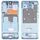Per Samsung Galaxy S20 Cornice con cornice centrale (blu)