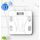 Smart Bluetooth Bilancia Peso Body Body Fat Measurement Bilancia Bilancia Salea Modello di carica (Bianco della curva)