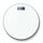 Display LCD Bilancia elettronica Scala per uso domestico Bilancia sanitaria Modello di ricarica (bianco)