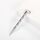 10 PCS Outdoor Anti-Wolf Forniture Attrezzature Attrezzature Stick con portachiavi (argento) 10 PCS Outdoor Anti-Wolf Forniture Attrezzature Attrezzature Stick con portachiavi (argento)