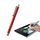 AT-19 Penna in fibra d'argento Penna Stilo Penna Capacitivo Penna Telefono Mobile Tablet Universal Touch Pen (Rosso) AT-19 Penna in fibra d'argento Penna Stilo Penna Capacitivo Penna Telefono Mobile Tablet Universal Touch Pen (Rosso)