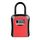 Scatola di sicurezza per scatola di sicurezza con serratura con password per auto Scatola di sicurezza senza installazione (rossa) Scatola di sicurezza per scatola di sicurezza con serratura con password per auto Scatola di sicurezza senza installazione (rossa)