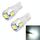 2PCS T10 3W SMD 5630 6 LED per luci di ingombro per auto, CC 12V (luce bianca) 2PCS T10 3W SMD 5630 6 LED per luci di ingombro per auto, CC 12V (luce bianca)