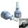 2 fari LED per auto H3 18W 1800LM 6000K IP68 impermeabili con 2 lampade LED COB, DC 9-36V (luce bianca)