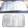 Argento foglio di alluminio parasole parasole per auto parabrezza copertura blocco finestra anteriore parasole protezione UV, dimensioni: 130 x 60 cm Argento foglio di alluminio parasole parasole per auto parabrezza copertura blocco finestra anteriore parasole protezione UV, dimensioni: 130 x 60 cm