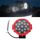 2 PCS 51W 3500LM 6500K Luce bianca 17 LED Impermeabile Car Boat Marine Work Lights Lampadine LED Spotlight, 30 gradi regolabili, DC 10-30V (rosso)