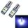 2 PCS T10 / W5W / 194/168/501 1.3W 9 LED SMD 4014 80 LM 7500K Lampada da lettura per auto Luce di ingombro, DC 12V (Luce bianca fredda)
